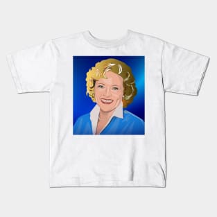 Betty White Kids T-Shirt